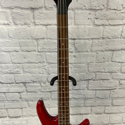 Ibanez Red Gio Bass  4 String Bass Guitar w/ Gig Bag
