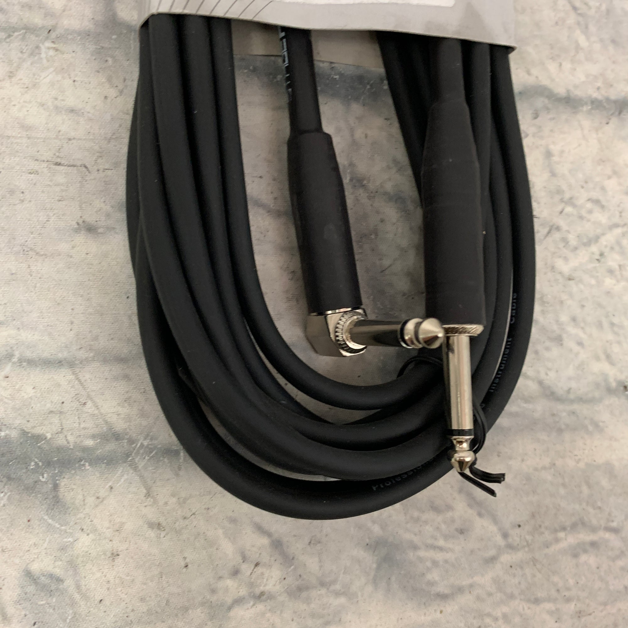 Stage Pro SPG20GR 20' Instrument Cable Right Angle