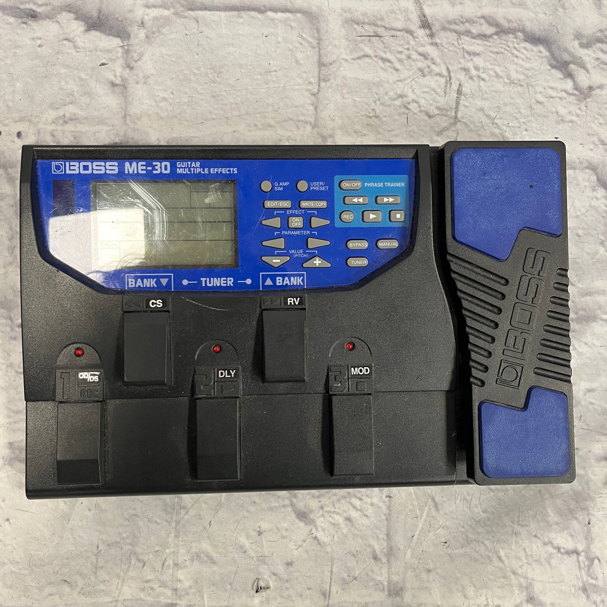 Boss ME-30 Multieffects with Power Supply