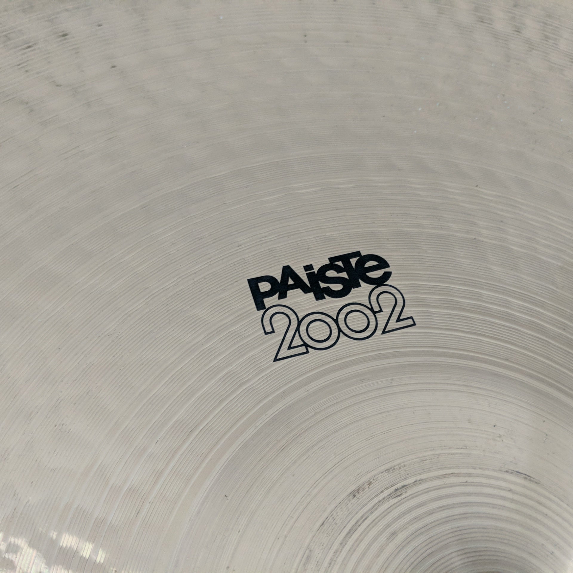 Paiste 2002 Clash 18 黒ロゴ Paiste 2002 Medium 18 Black Logo | eBay