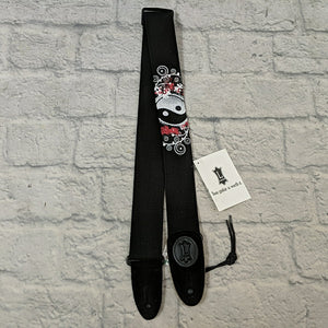 Levy's MSSC8EP-003 2" Embroidered Cotton Guitar/Bass Strap - Yin-Yang Filigree