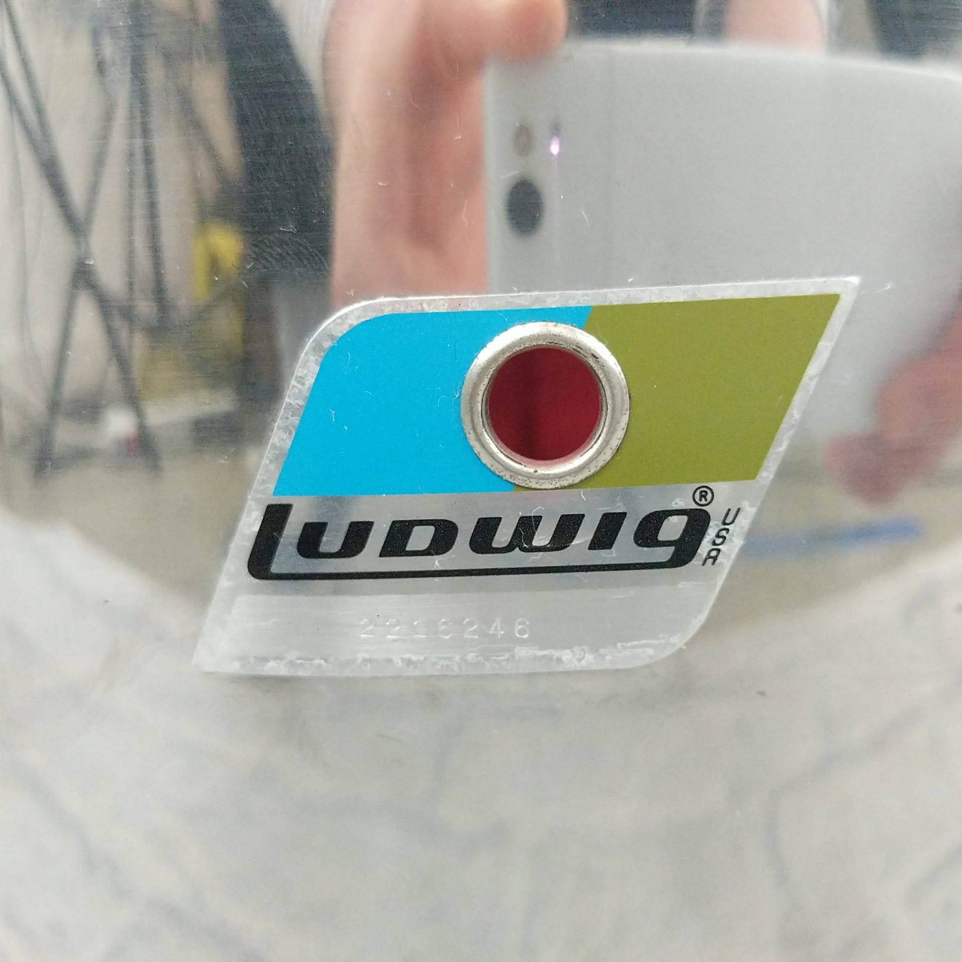 1970's Ludwig Stainless Steel Concert Tom 14"