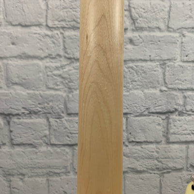 Nashville Guitar Works 135 Double Cutaway - Ivory, Maple Fretboard