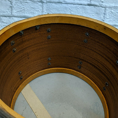 Vintage 1950s Leedy 12 x 15 Mahogany Project Snare