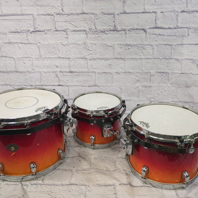 Tama 4pc Starclassic Japan Aztec Red Fade 10 12 14 22