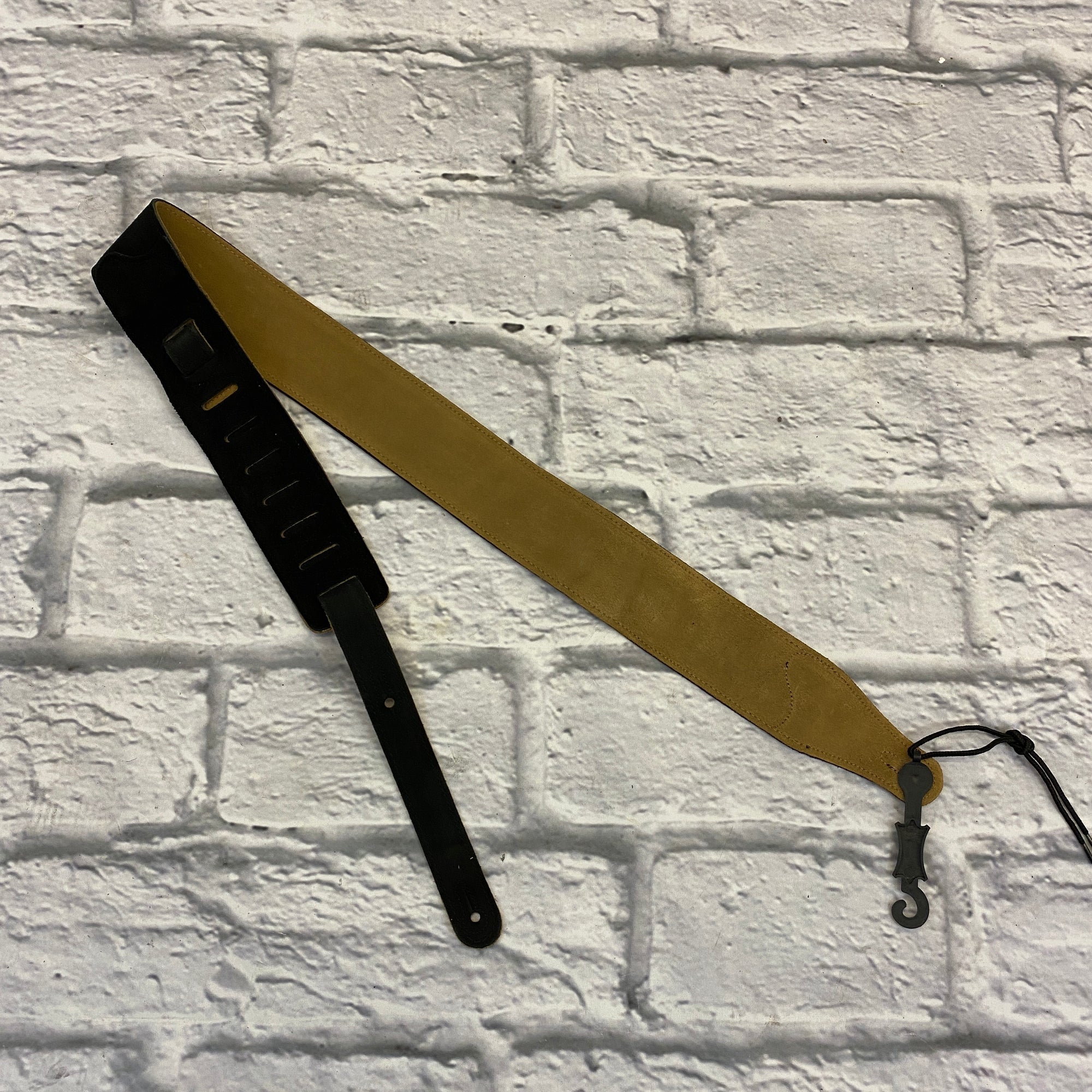 Levy's MS17E-005 Suede Guitar Strap with Playing Card Design
