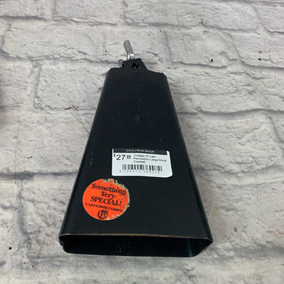 Vintage LP Latin Percussion Large Metal Cowbell