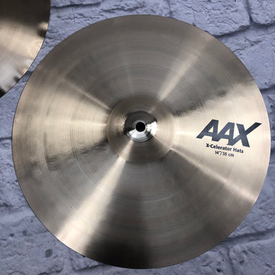 Sabian 14in AAX X-Celerator Hi Hat Cymbal Pair