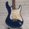 Brownsville Strat Style Electric Guitar - Blue