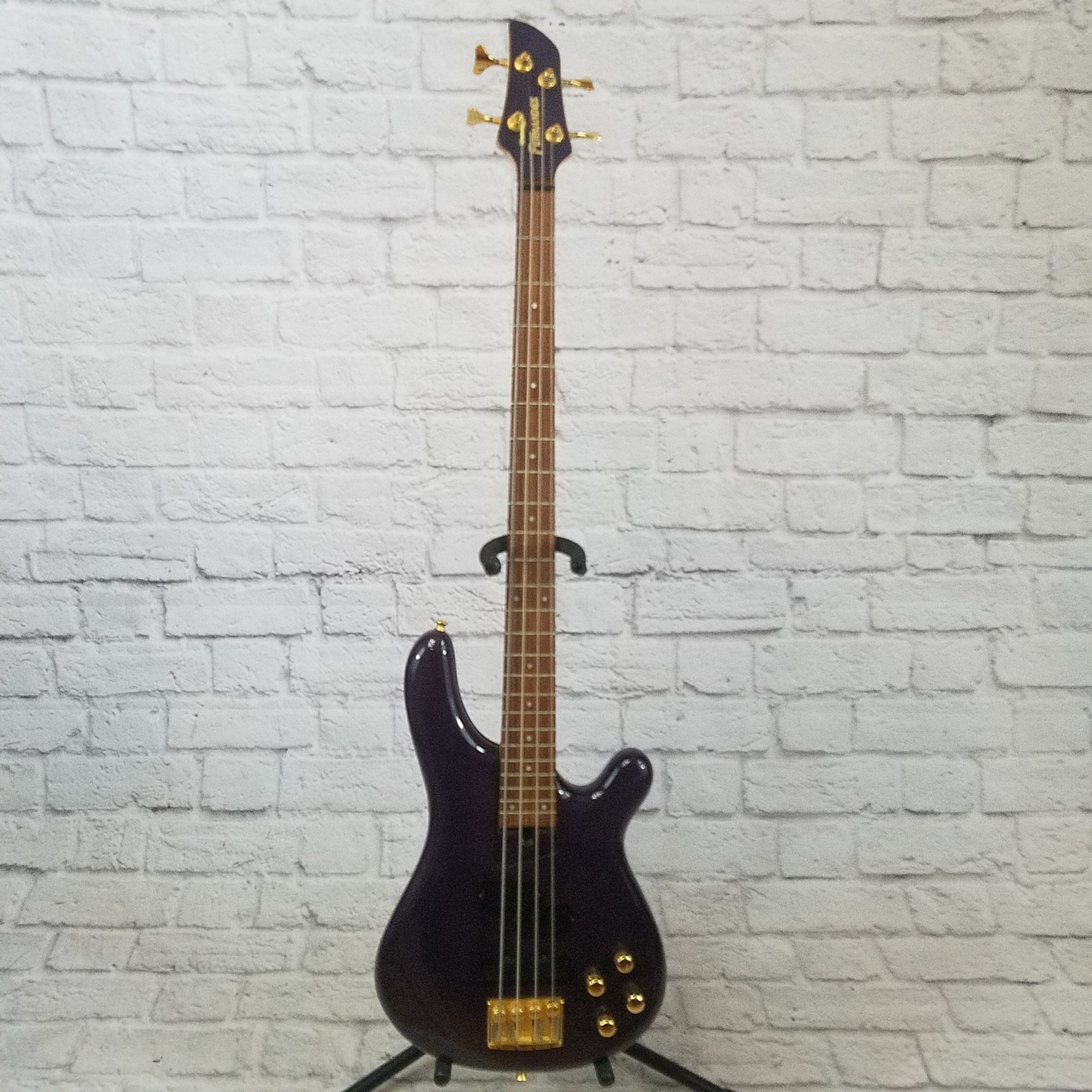 Fernandes 4-String Active Bass Transparent Blue - Evolution