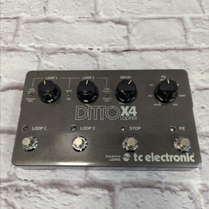 TC Electronic Ditto x4 Looper Pedal