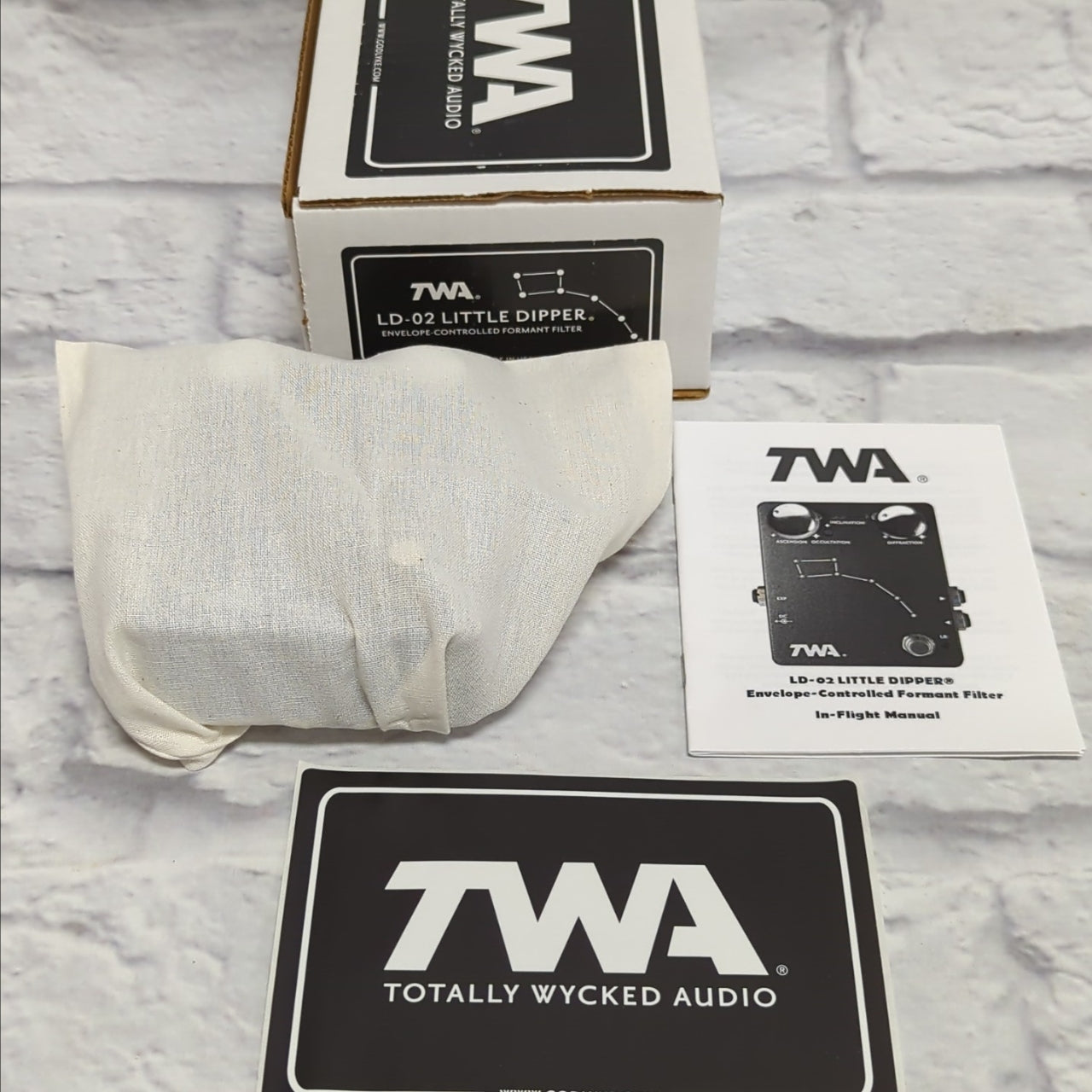 TWA Totally Wycked Audio LD-02 Little Dipper  Envelope Filter Autowah Pedal - Like New