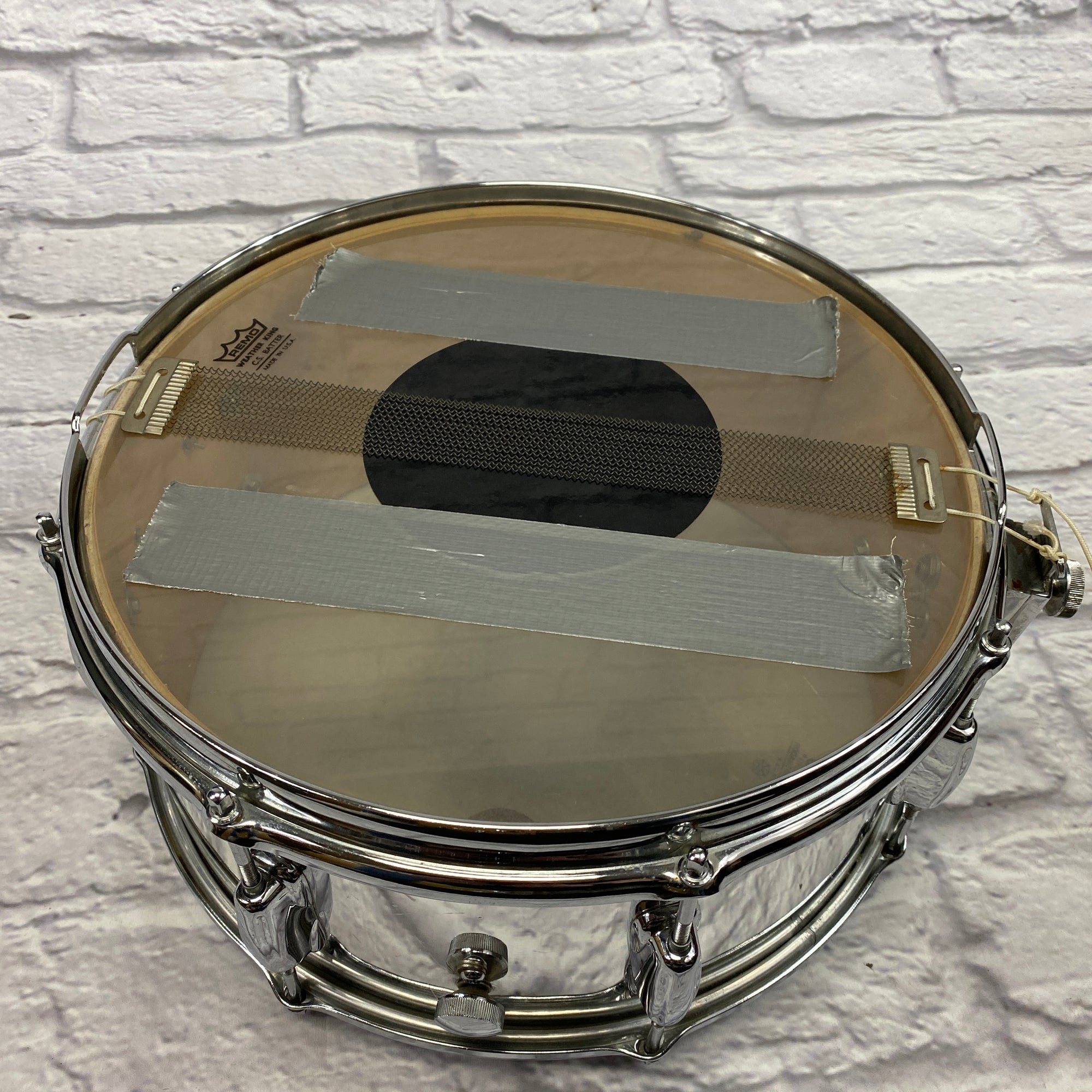 1970s Slingerland 6x14 Steel Over Wood Snare