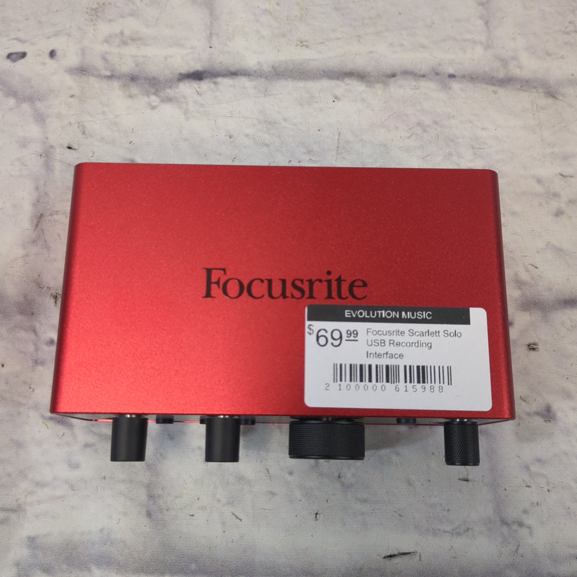 Focusrite Scarlett Solo USB Recording Interface