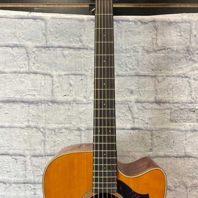 Yamaha A-Series A1M Cutaway Dreadnaught  Acoustic Guitar Vintage Natural