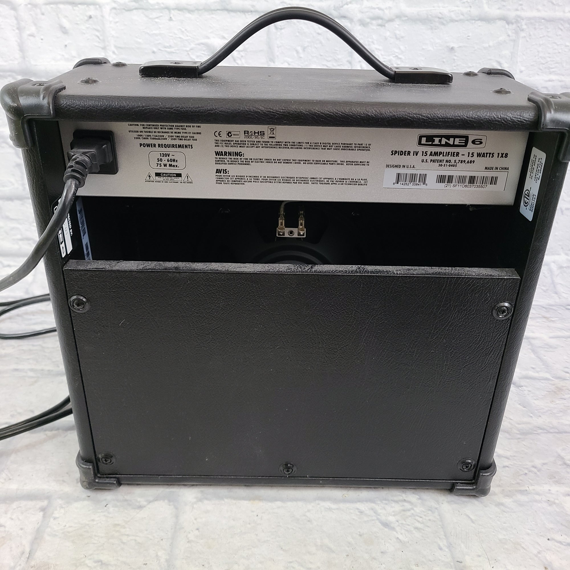 Line 6 Spider IV 15 Watt Guitar Combo Amp