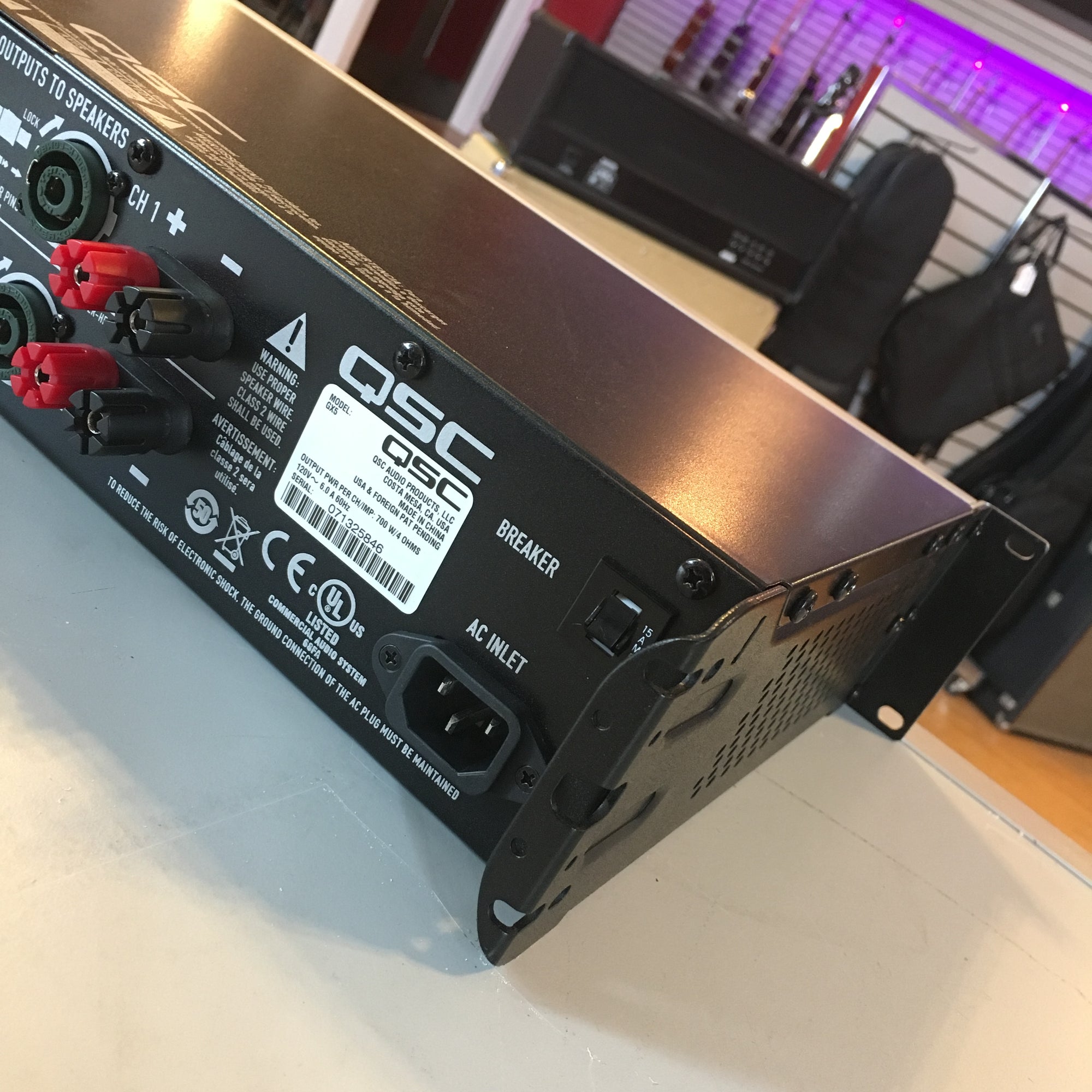 ** QSC GX5 Power Amp