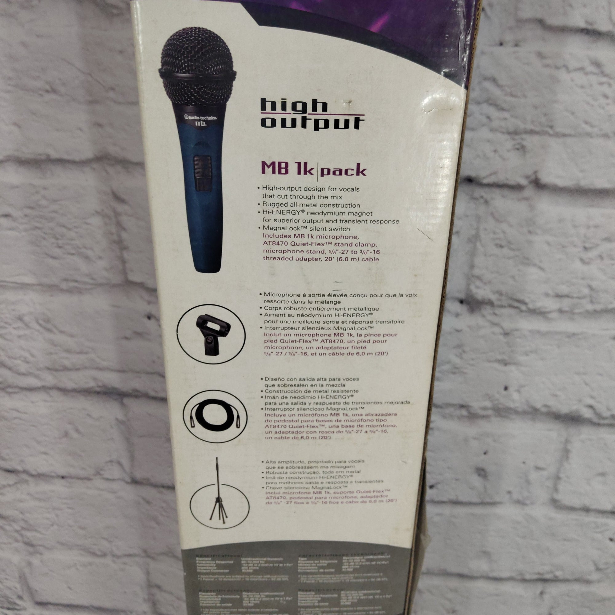Audio Technica MB1k Performance Pack