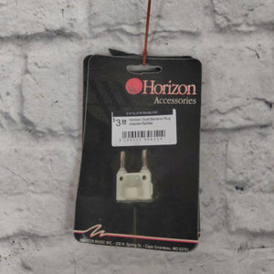 Horizon Dual Banana Plug Adapter/Splitter