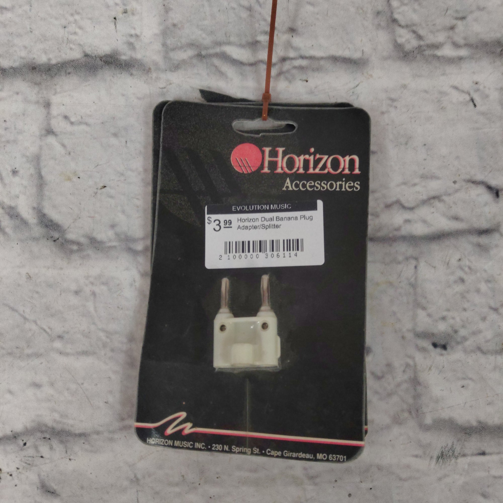 Horizon Dual Banana Plug Adapter/Splitter