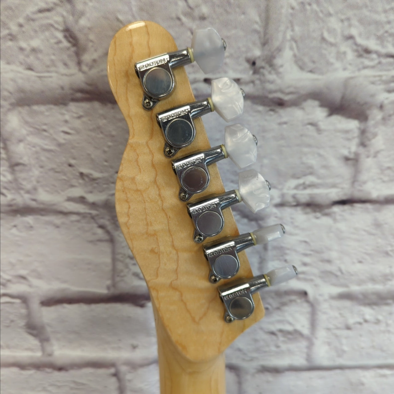 Unknown White Tele Style with GFS Filtertron Pickups