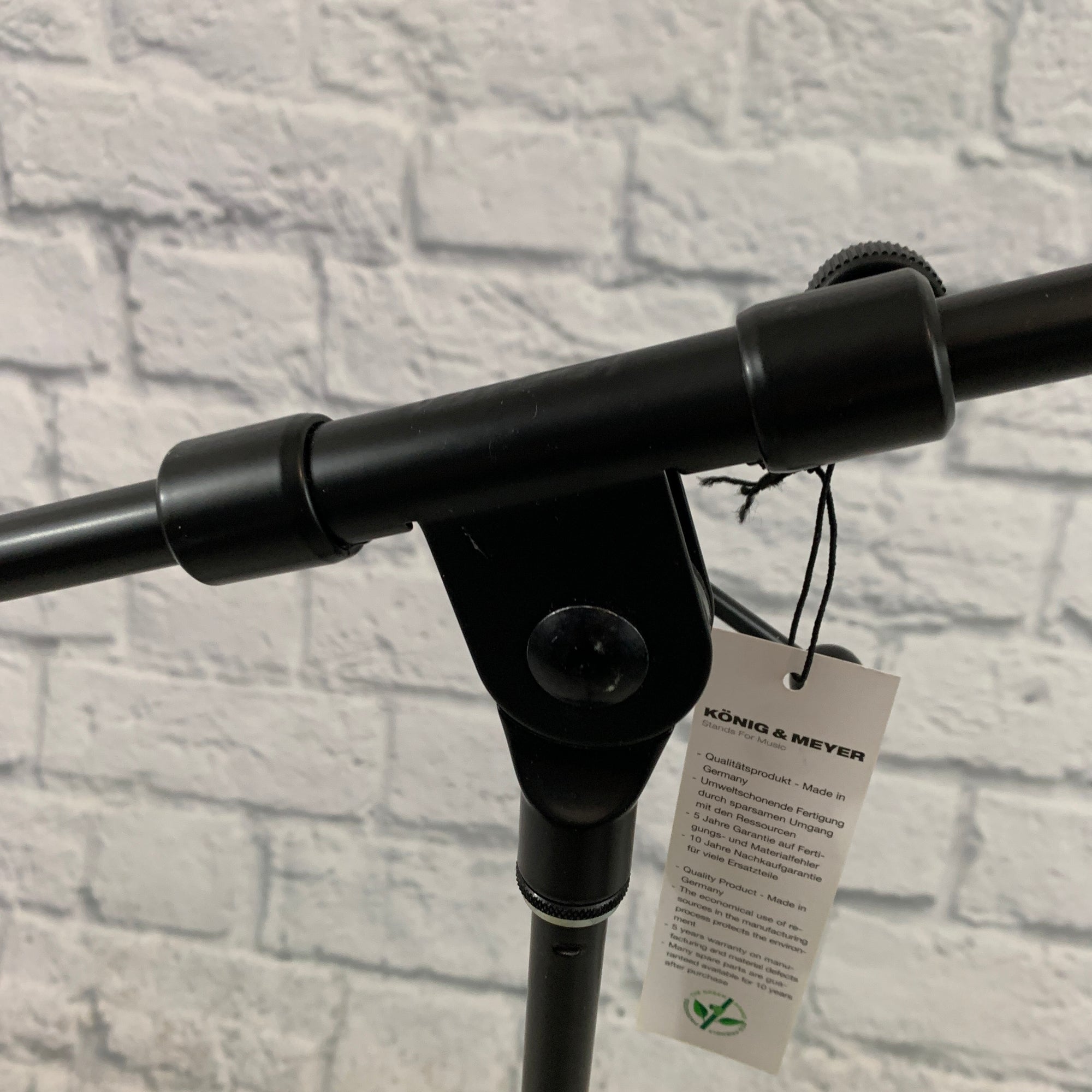 K&M 5/8" Amp Mic Boom Stand