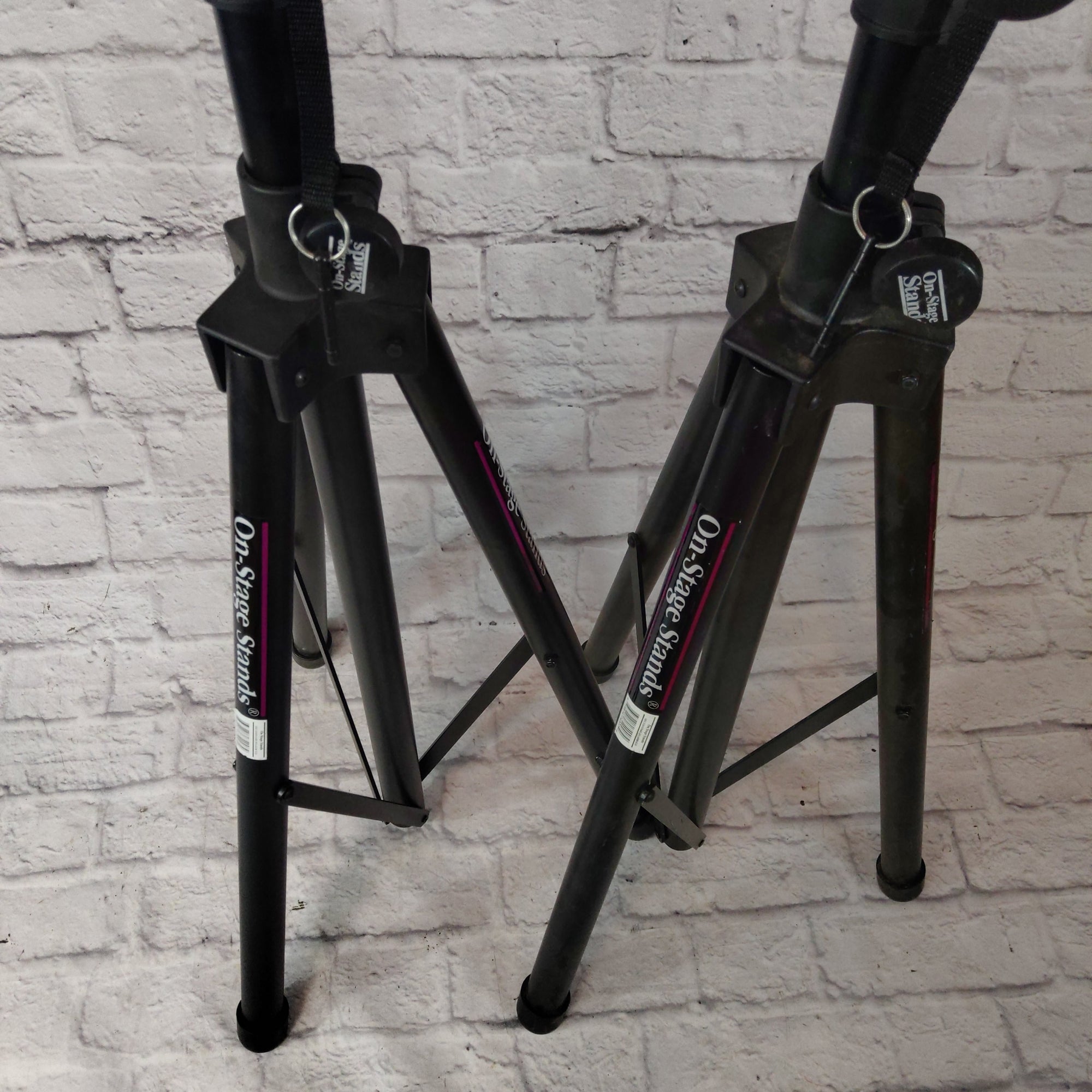 On-Stage SS8000 AHB Speaker Stand Pair