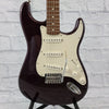 2010 MIM Fender Stratocaster Electric Guitar - Midnight Wine