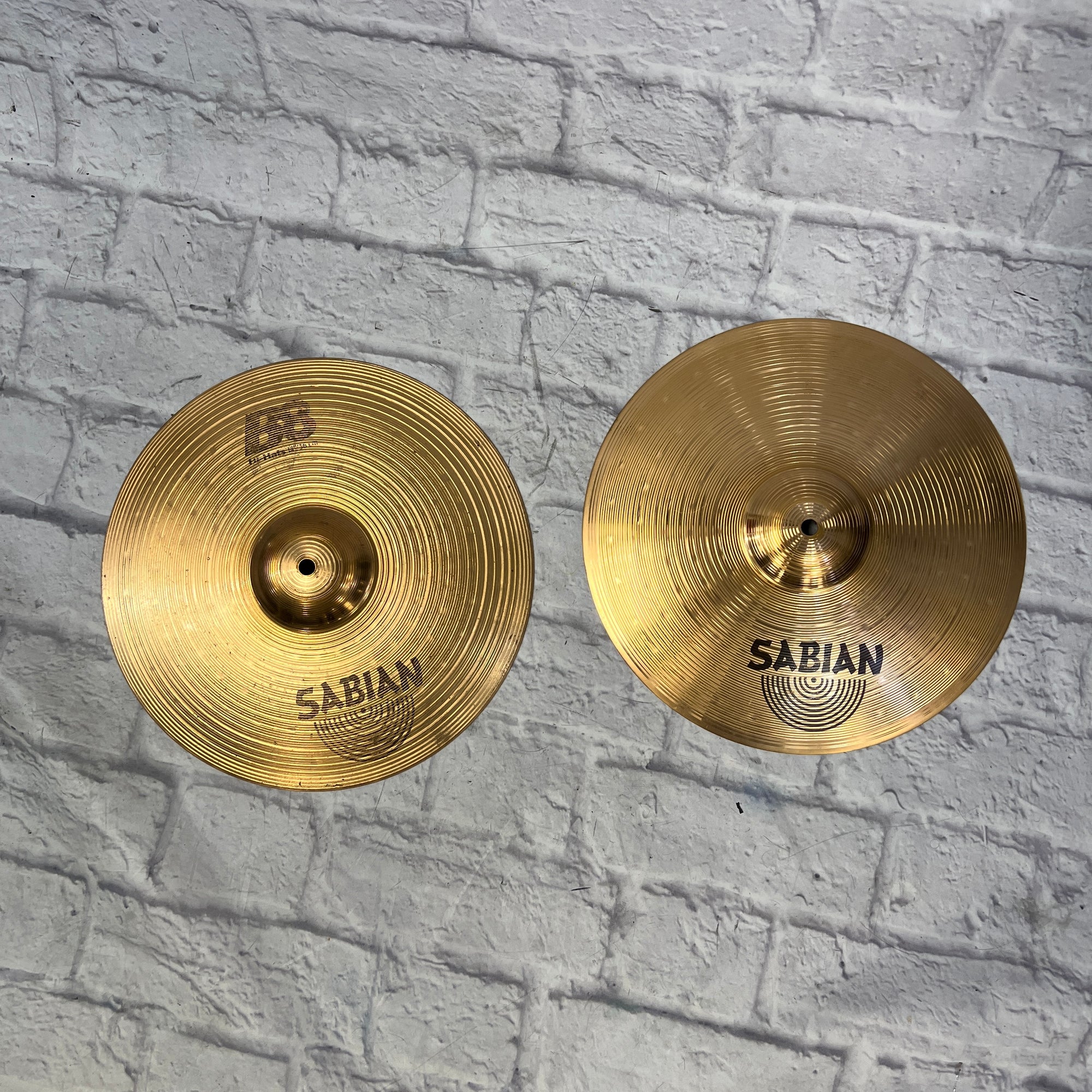 Sabian 14 B8 Hi Hat Cymbal Pair