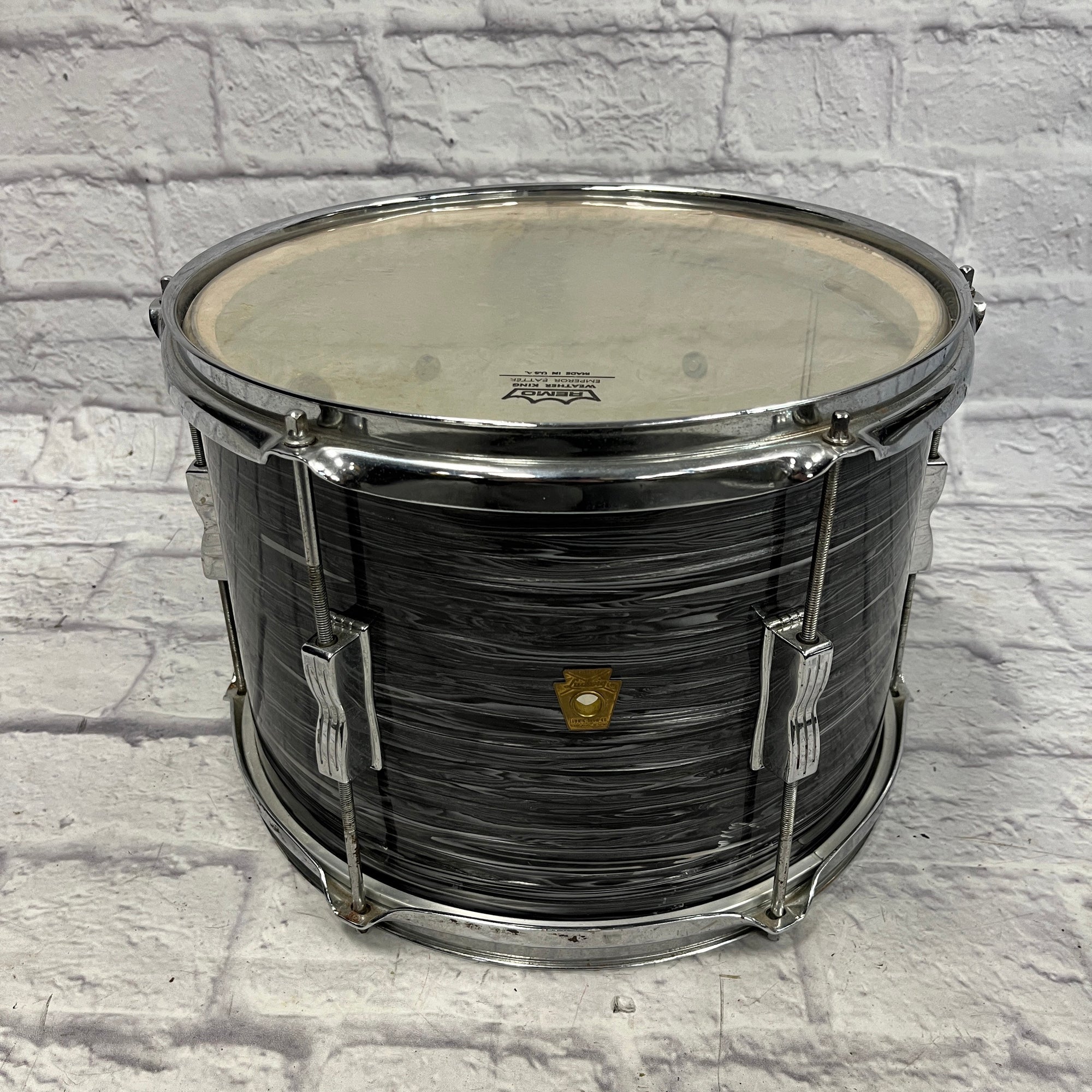 60's Ludwig Club Date 13x9" Tom Black Pearl