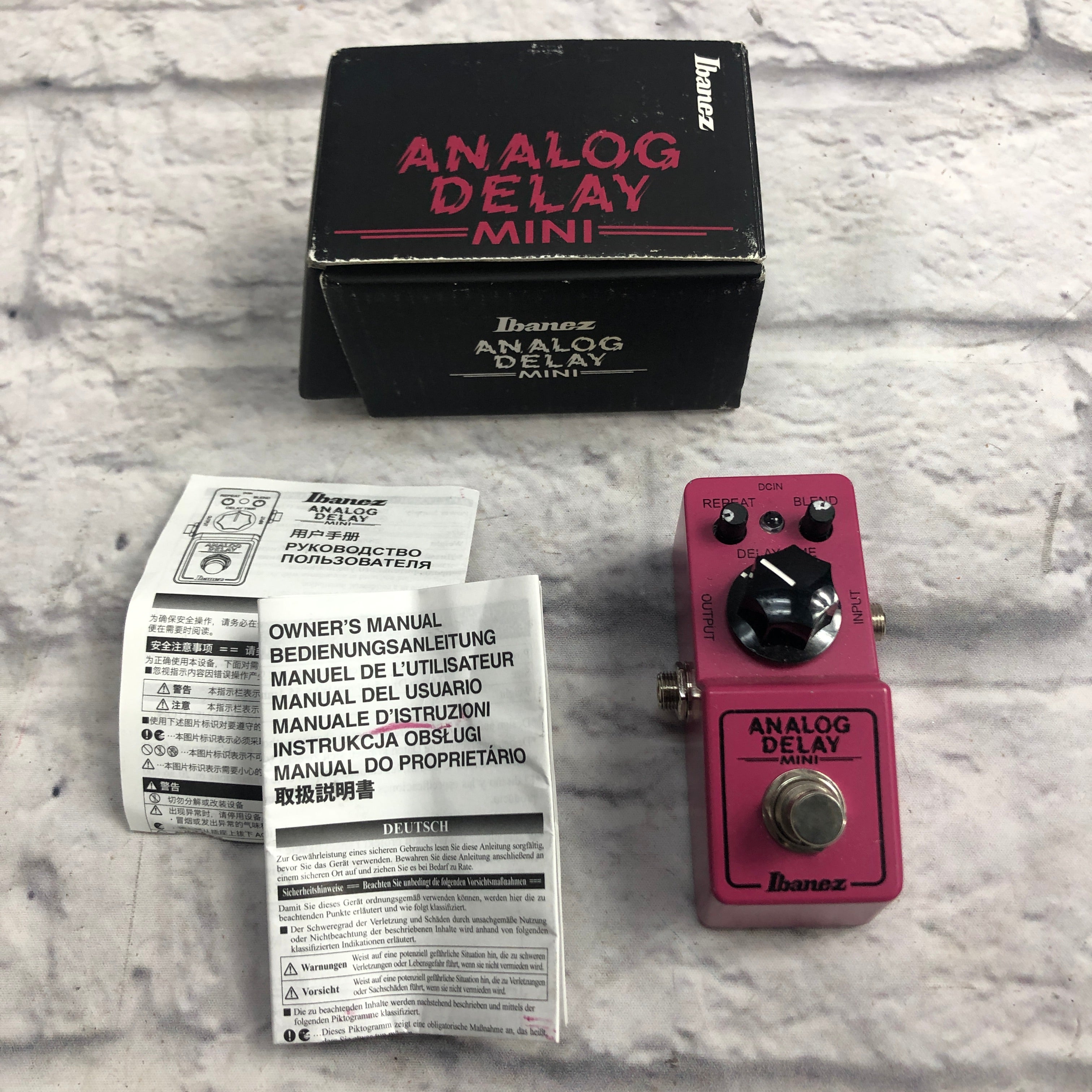 Ibanez ANALOG DELAY MINI 箱あり Ibanez Analog Delay Mini Review - Premier Guitar