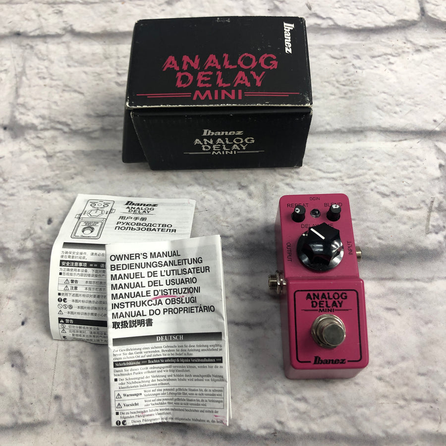 Ibanez Analog Delay Mini Pedal