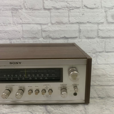 Sony Receiver (Silver/Wood)