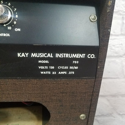 Vintage 1963 Kay Model 703 Guitar Amp