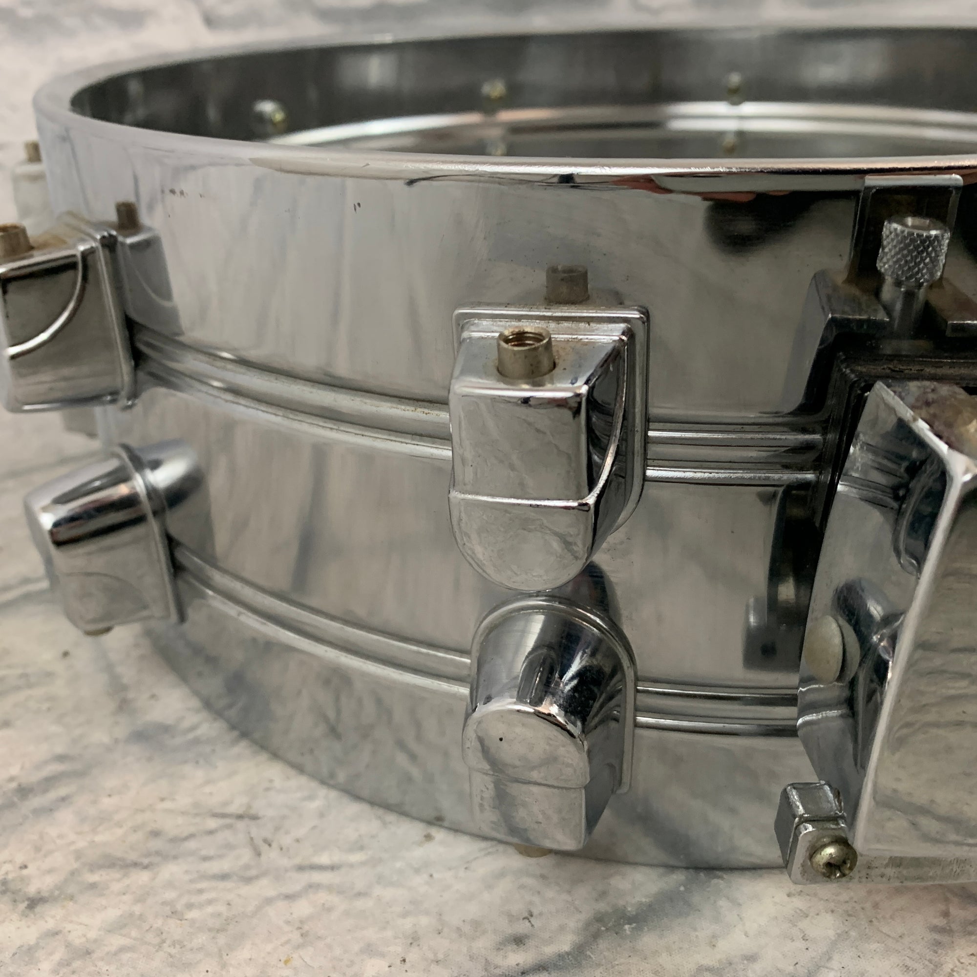 Unknown 10 Lug Steel Snare Shell