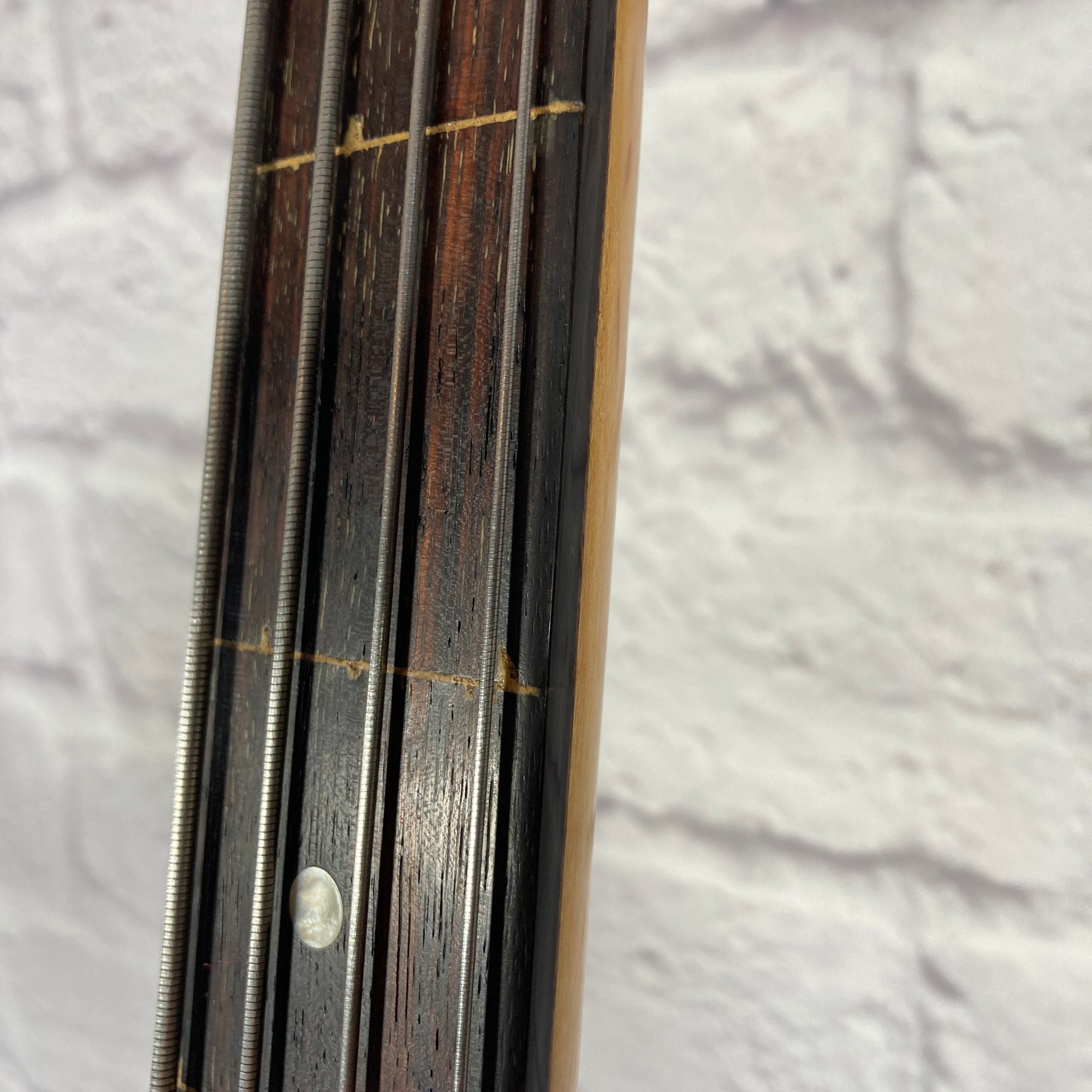 Greco GOB II Brazen Picker Professional 4 String Fretless Conversion Bass