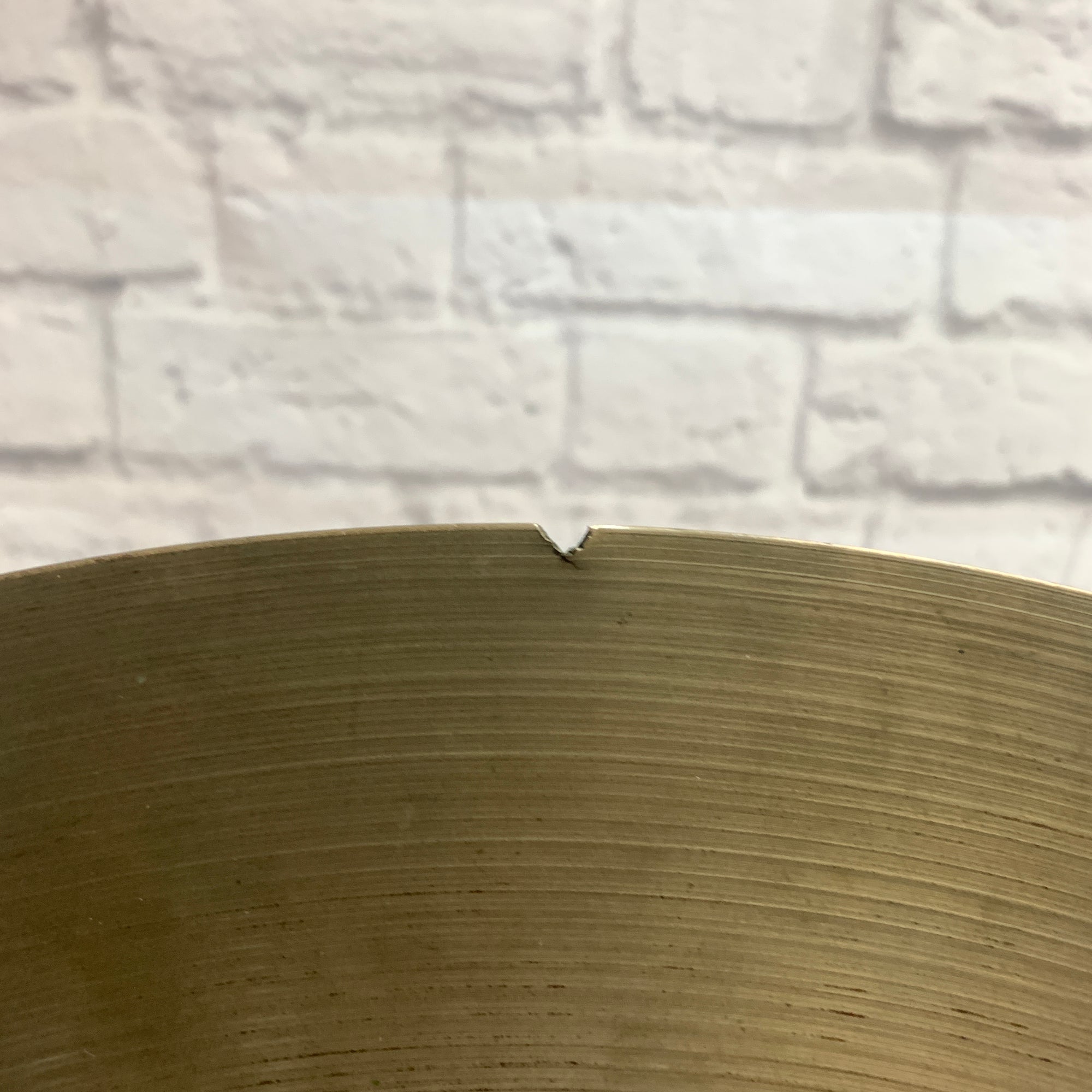 Zildjian 20 Ride Cymbal Edge Crack