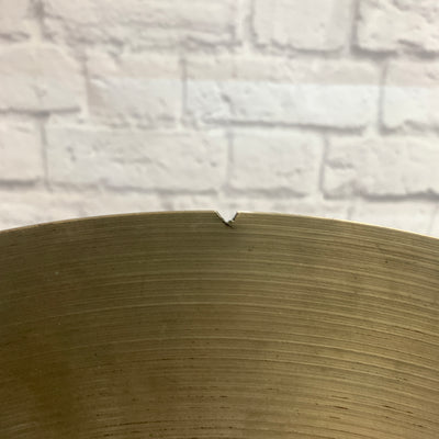 Zildjian 20 Ride Cymbal Edge Crack