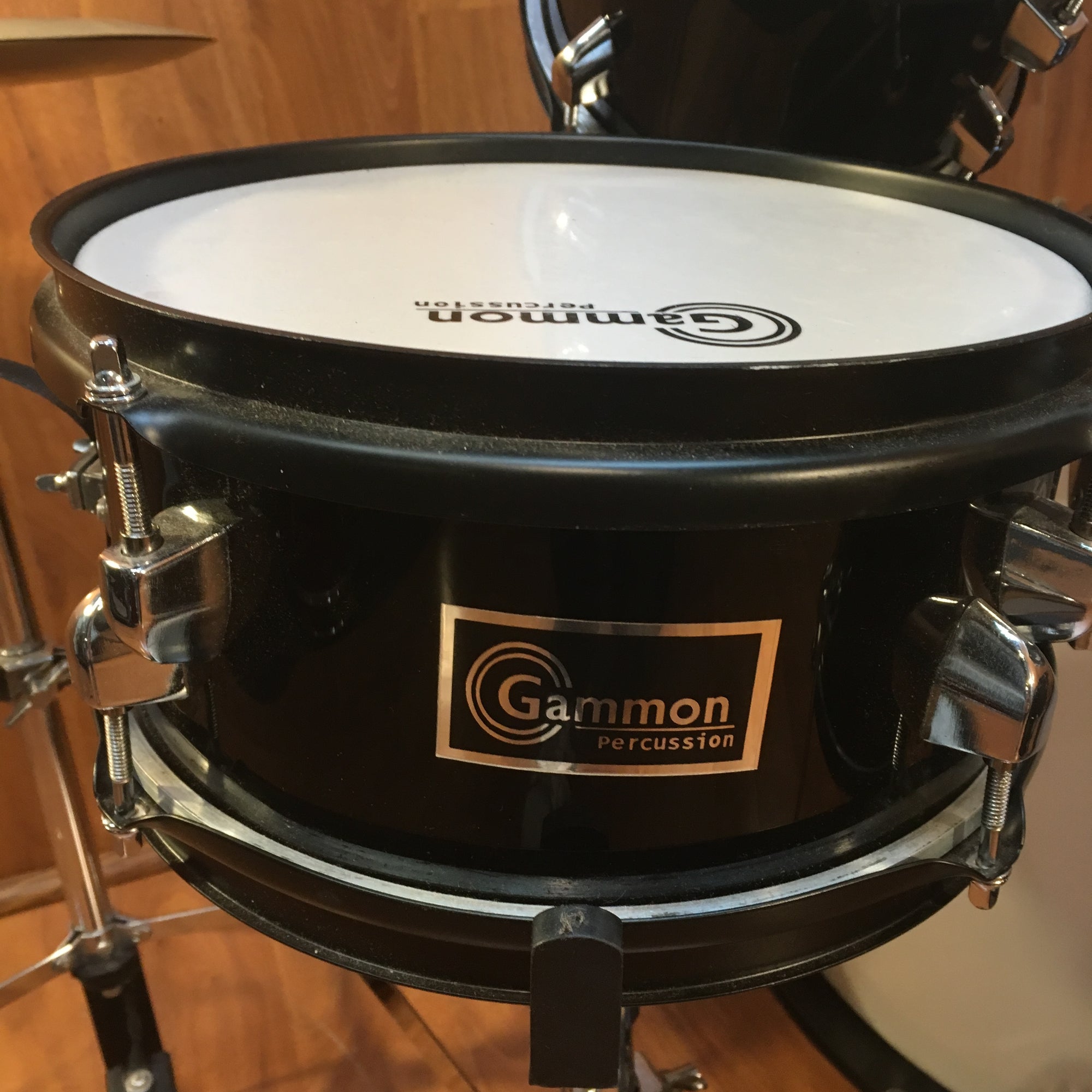 Gammon Percussion Black Complete Junior Kit