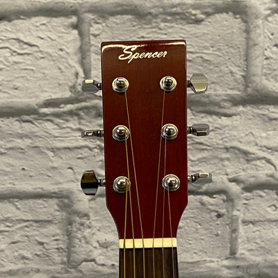 Spencer SG510 RBS Red Burst Acoustic Guitar - New Old Stock!