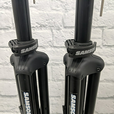Samson Speaker Pole Stands w Carrying Case