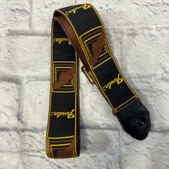 Fender Vintage Strap 横ロゴ 金属バックル ブラウンオレンジ Fender Vintage Strap 横ロゴ 金属バックル ブラウンオレンジ