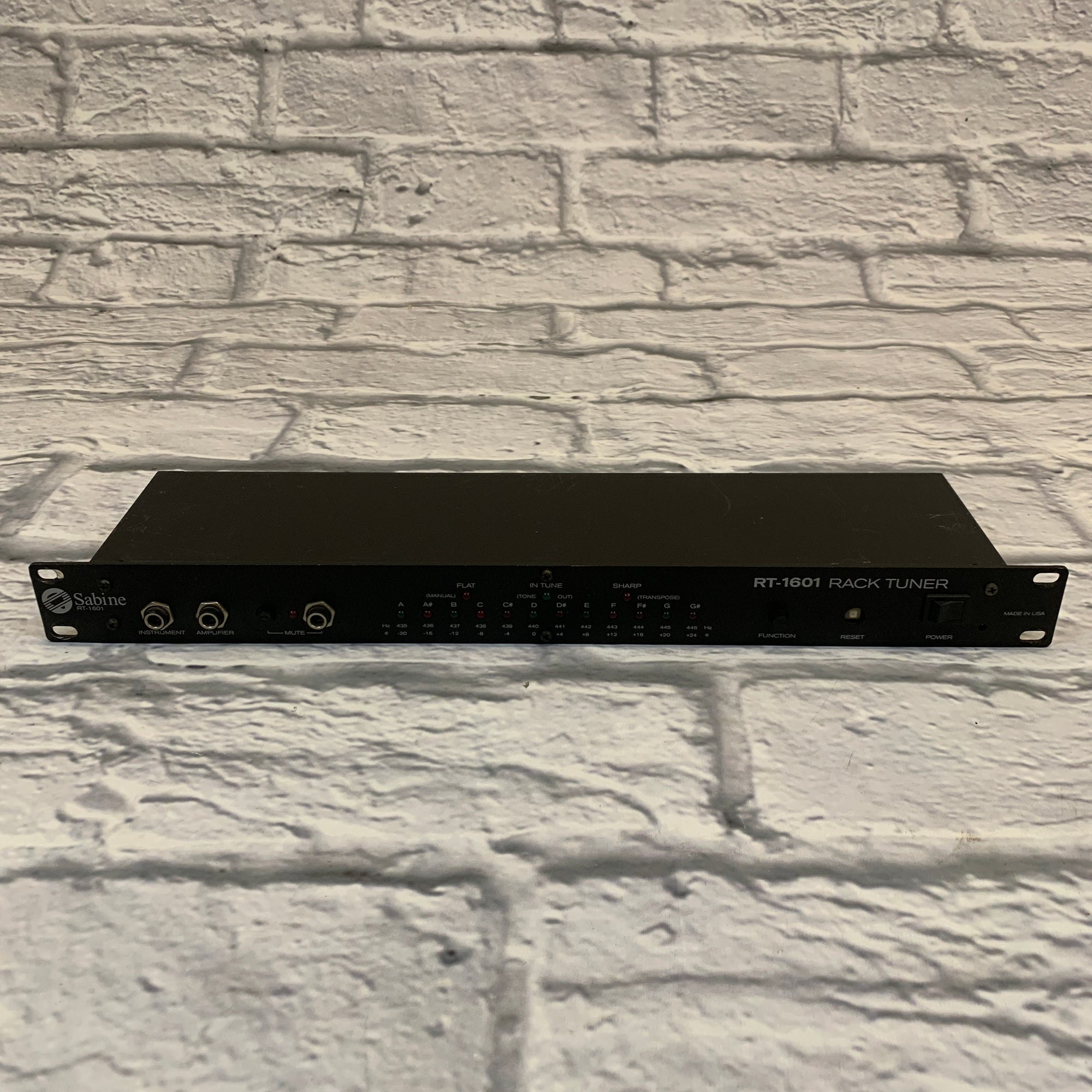 Sabine RT-1601 Rack Tuner