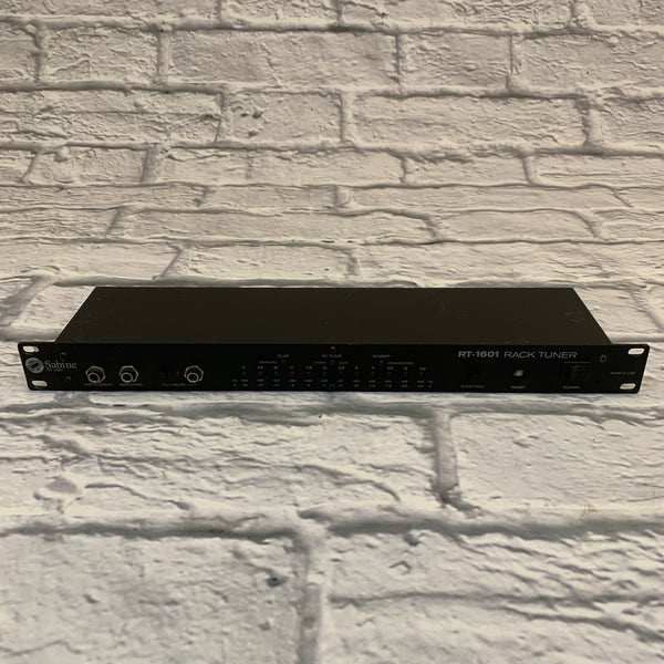 Sabine RT-1601 Rack Tuner - Evolution Music