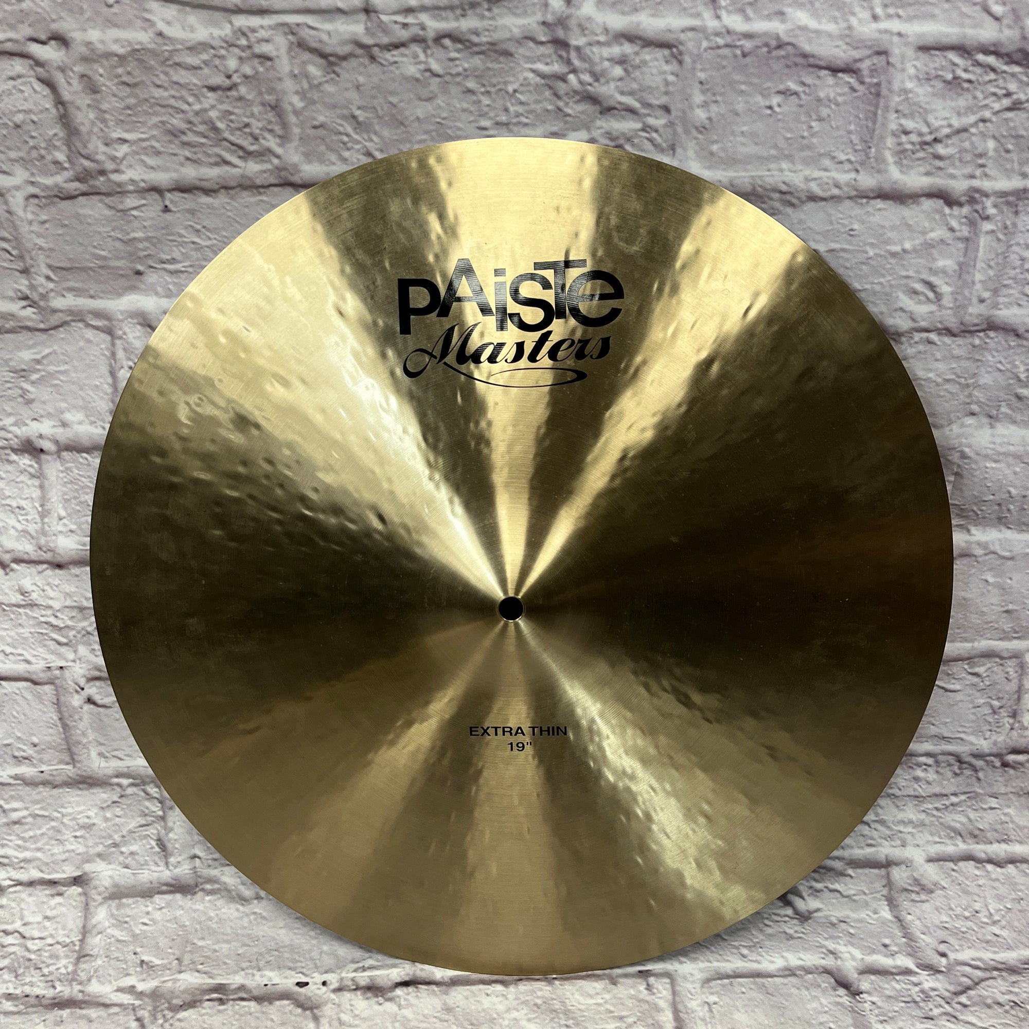 Paiste Masters 19" extra thin Crash Cymbal