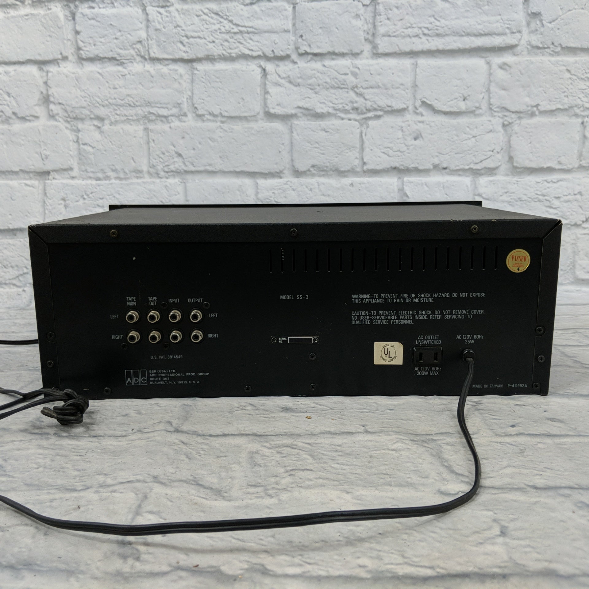 ADC Paragraphic Sound Shaper Three Stereo Equalizer