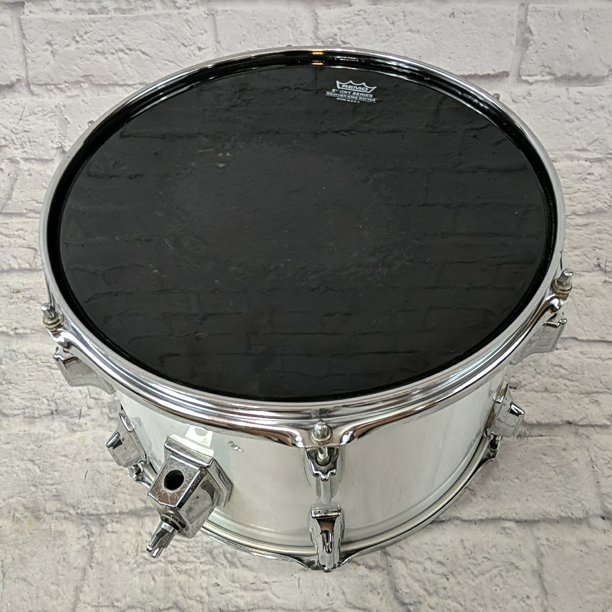 Tama Imperialstar 13 x 9 Tom Drum - MIJ 1970s Royal Pewter Metallic White