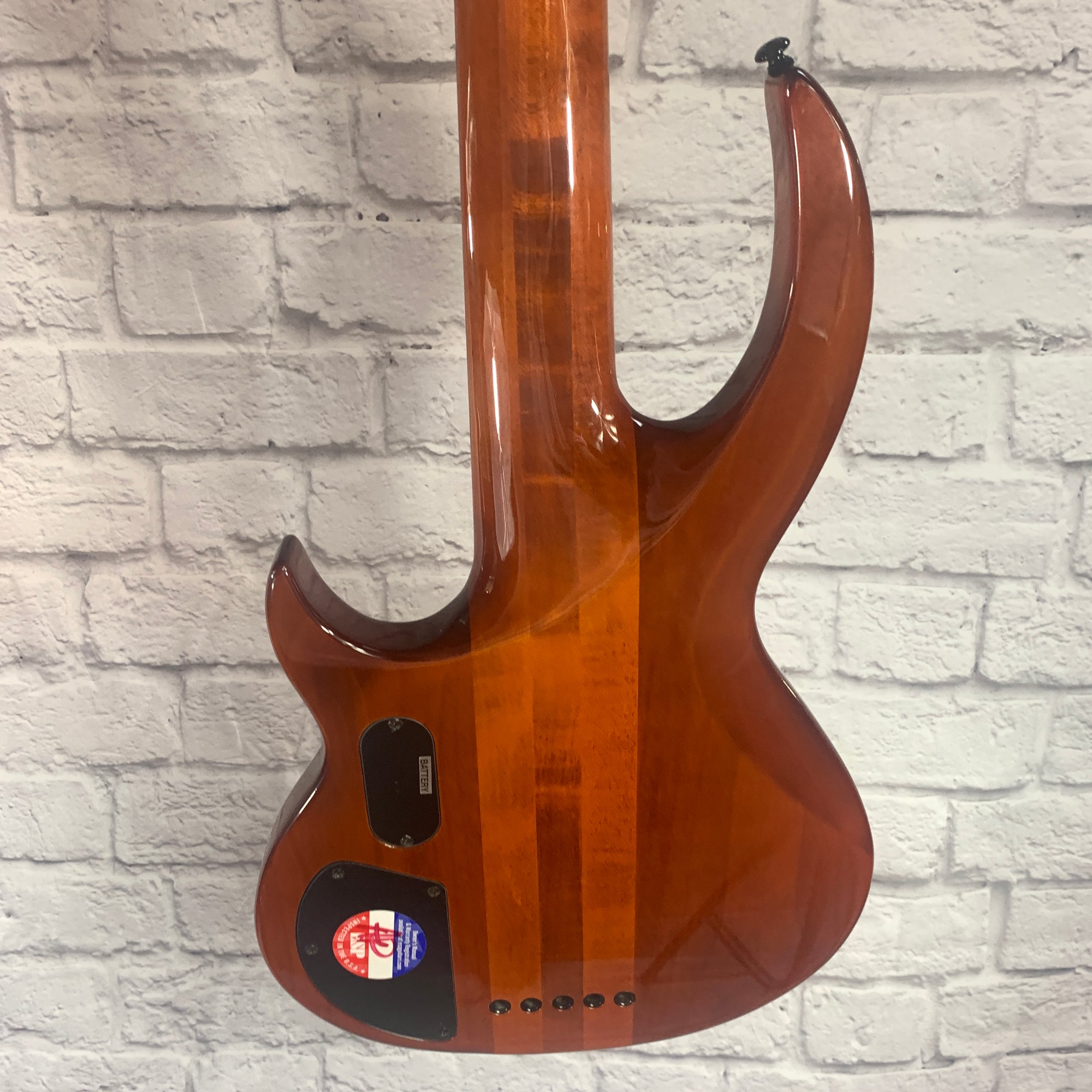 LTD BB-1005 Bunny Brunel 5 String Bass Burnt Orange