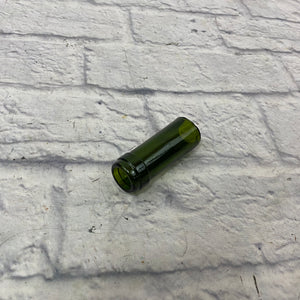 Unknown Glass Bottleneck Guitar Slide - Green