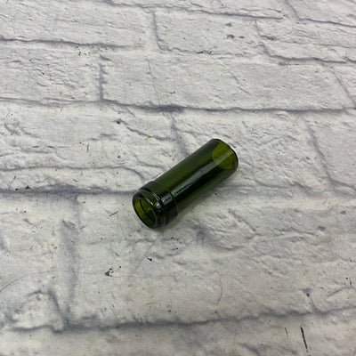 Unknown Glass Bottleneck Guitar Slide - Green